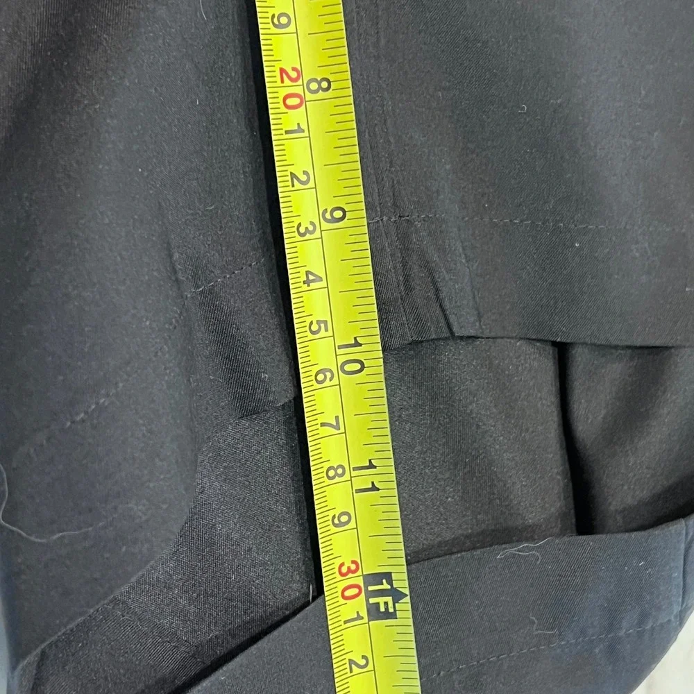 Adidas Mens Black Golf Shorts Performance‎ Flat Front Size 32
